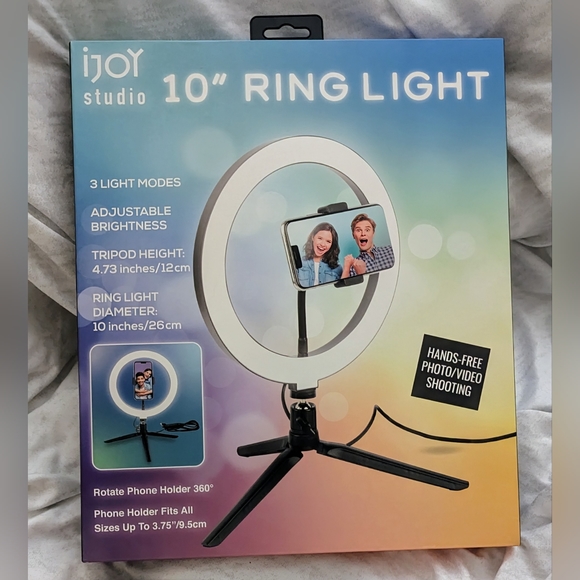 NWT ijoy 10 inch Light Ring - Picture 1 of 2